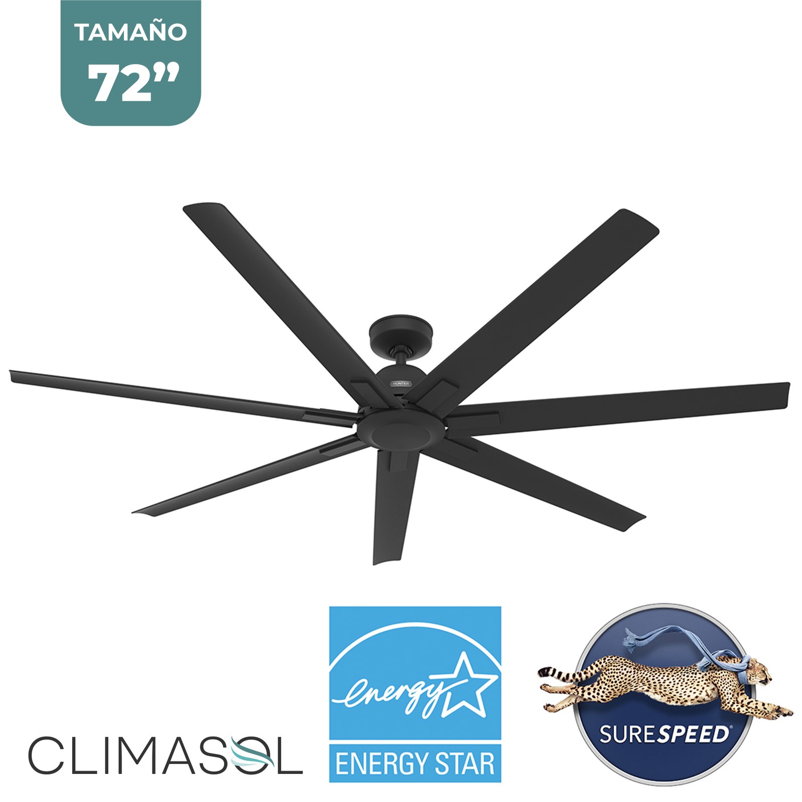 Ventilador de techo | Downtown Matte Black Ventilador de techo | Downtown Matte Black