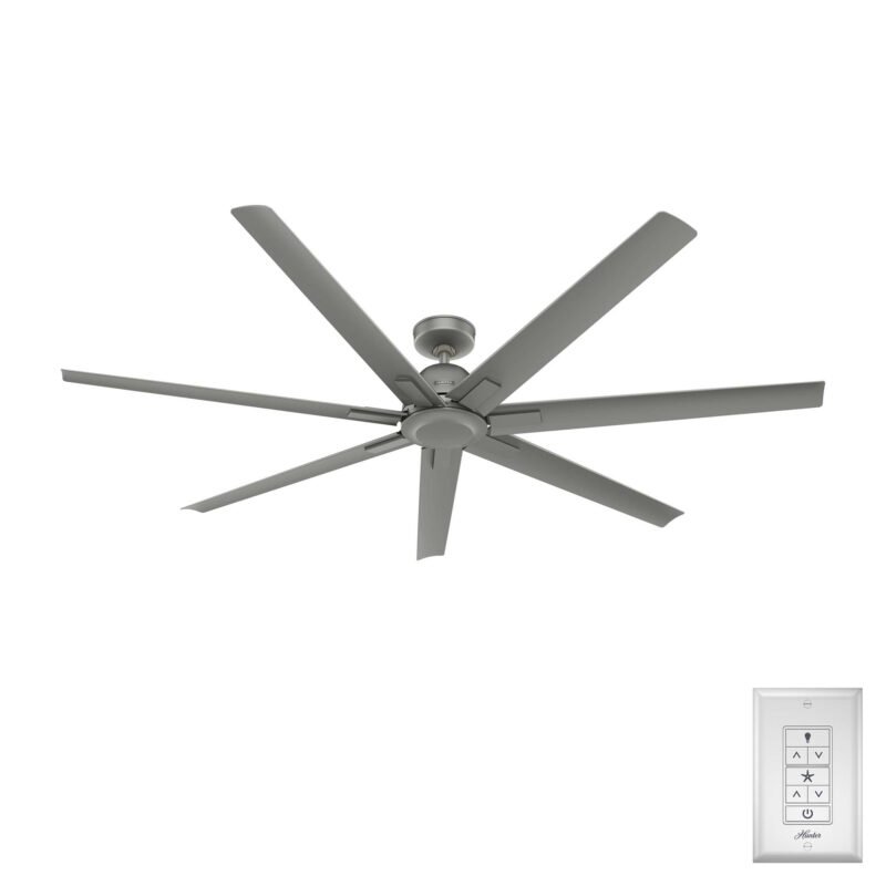 Ventilador de techo | Downtown Matte Silver