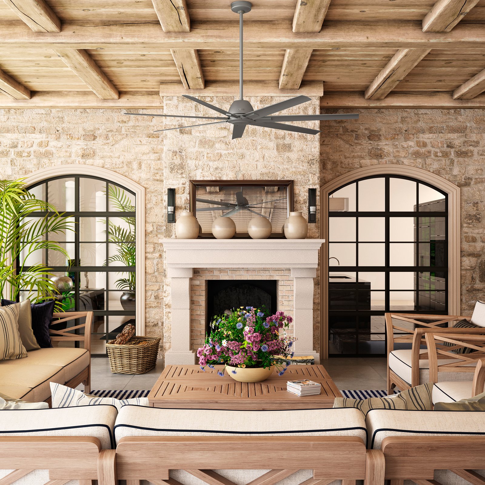 Ventilador de techo | Downtown Matte Silver Ventilador de techo | Downtown Matte Silver