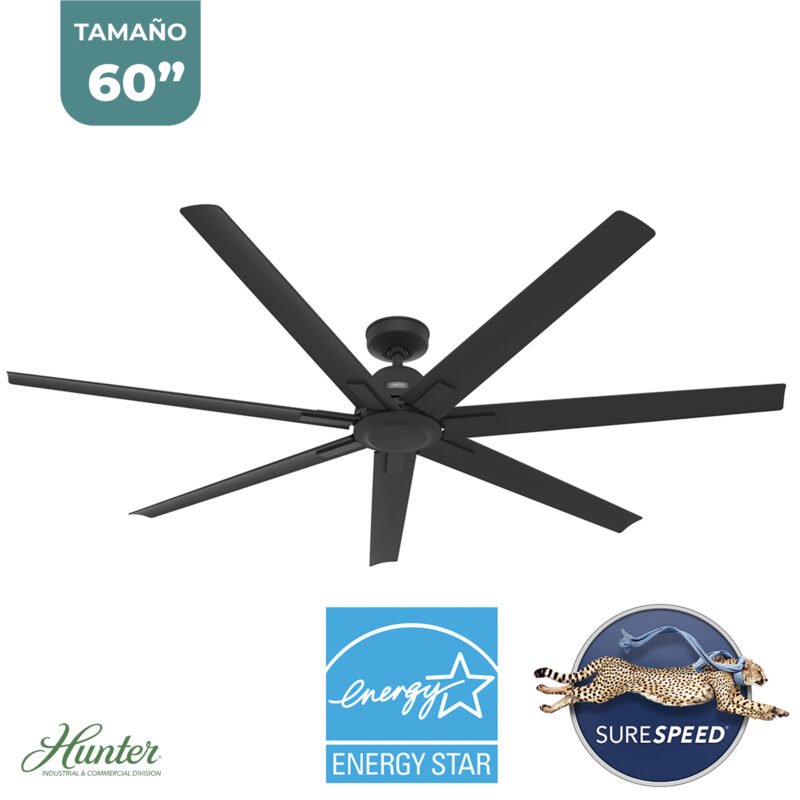 ventilador de techo | downtown 60" | gris (copia)