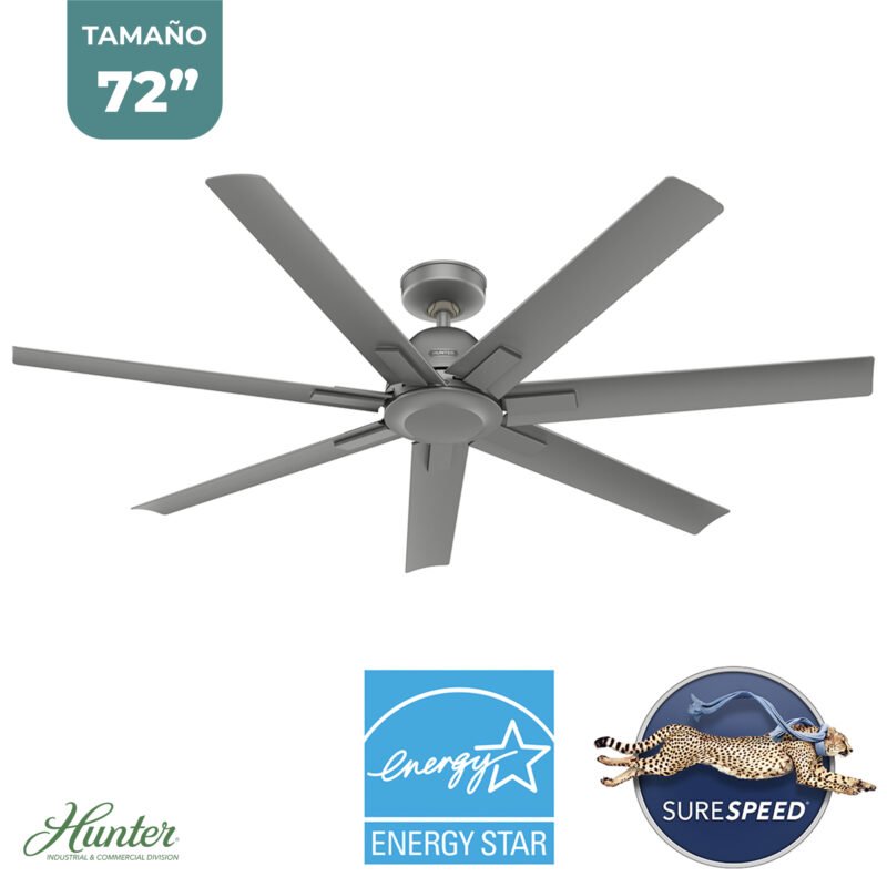 ventilador de techo | downtown 72 | negro (copia)