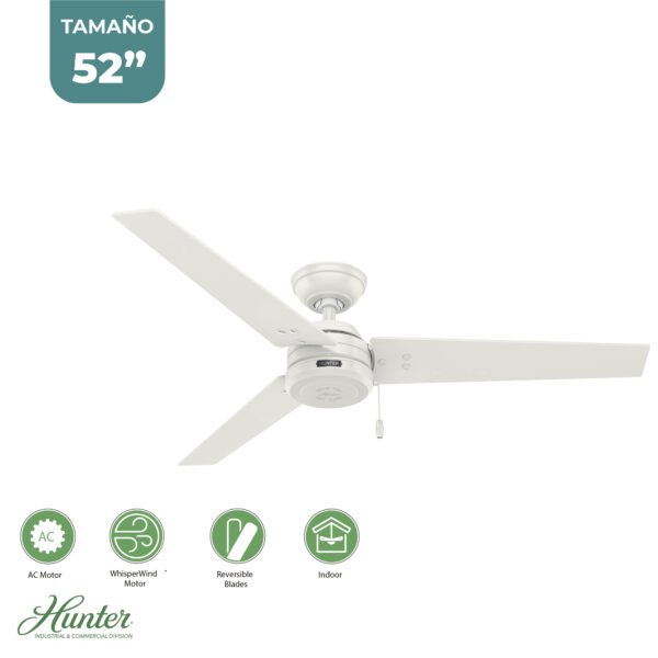 ventilador de techo | cassius blanco