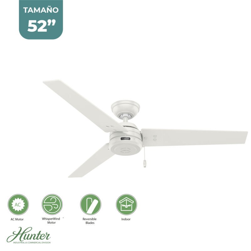 ventilador de techo | cassius blanco