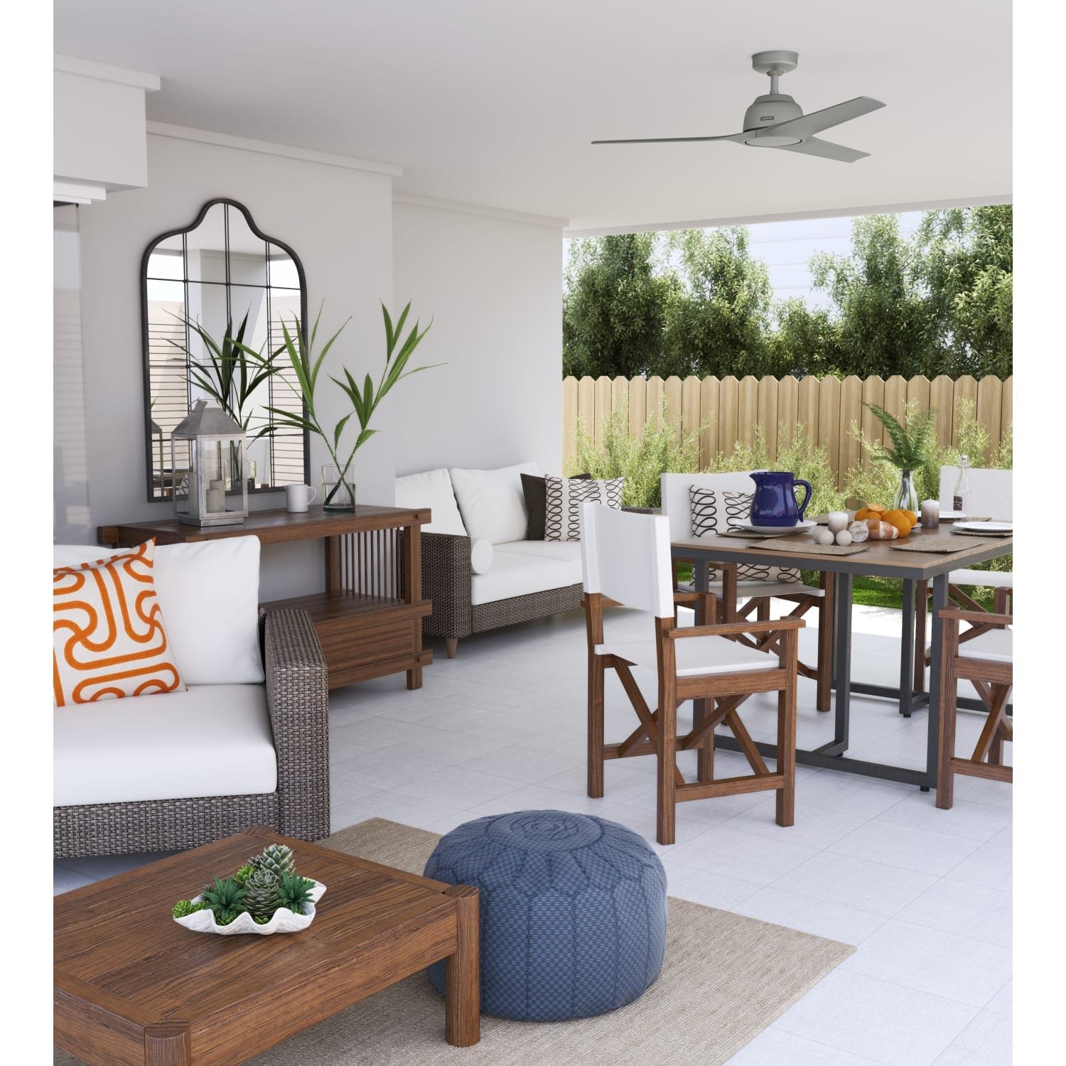 ventilador de techo | gallegos | gris