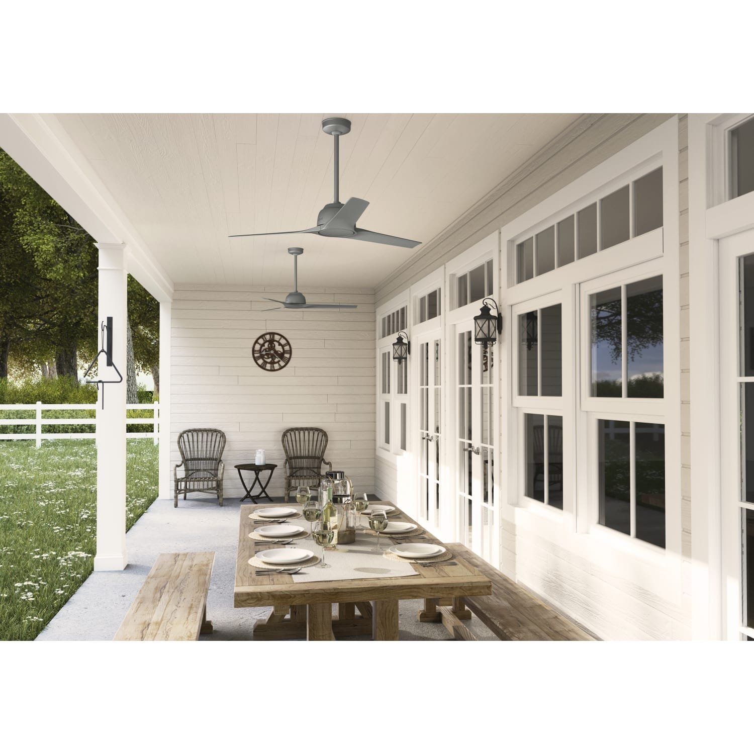 ventilador de techo | gallegos | gris