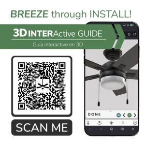 ventilador de techo anisten negro