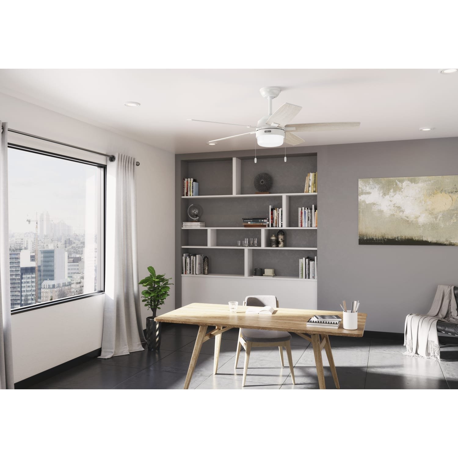 ventilador de techo anisten blanco