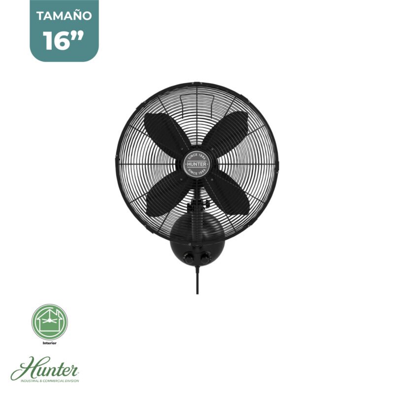 Ventilador de pared Hunter Classic 16" 3 velocidades