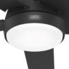 Ventilador de techo Hunter Skyflow 52″ Negro Mate con luz LED