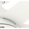 Ventilador de techo Hunter Skyflow 52″ Blanco con luz LED