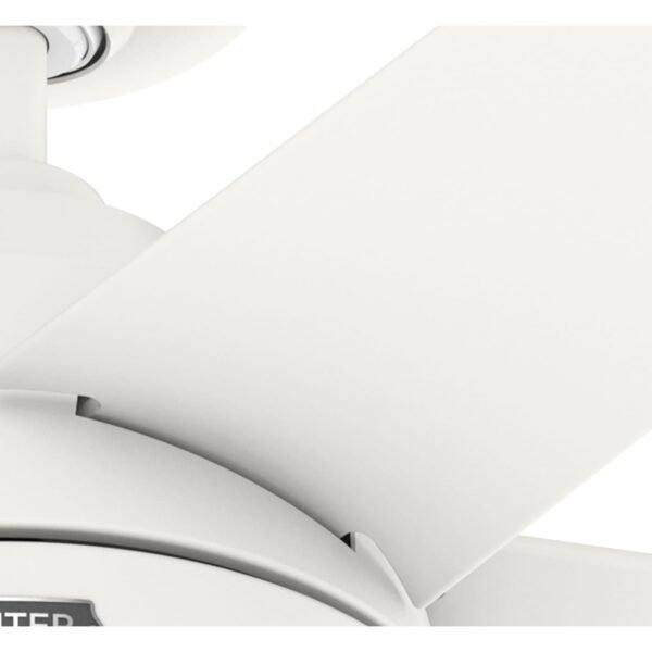 Ventilador de techo Hunter Skyflow 52″ Blanco con luz LED