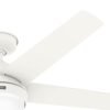 Ventilador de techo Hunter Skyflow 52″ Blanco con luz LED
