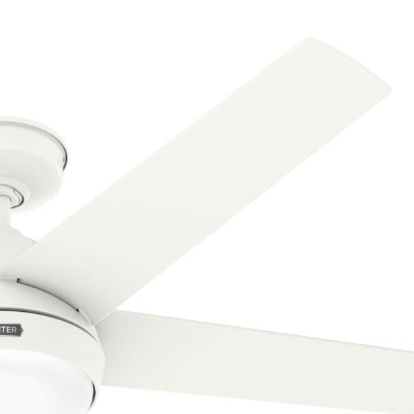 Ventilador de techo Hunter Skyflow 52″ Blanco con luz LED