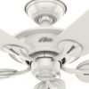 Ventilador de techo Hunter Maribel 52" Blanco